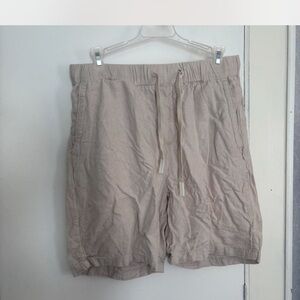 Men's Tan Athletic Shorts